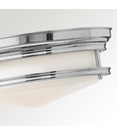 Corp de iluminat decorativ pentru exterior, Hadley 3 Light Flush – Chrome