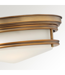 Corp de iluminat decorativ pentru exterior, Hadley 3 Light Flush – Brushed Bronze