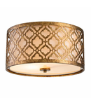 Corp de iluminat decorativ pentru exterior, Arabella 2 Light Flush Mount