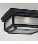 Corp de iluminat decorativ pentru exterior, Shepherd 2 Light Flush Mount