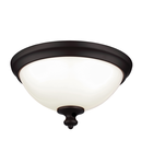 Corp de iluminat decorativ pentru exterior, Parkman 2 Light Flush Mount – Oil Rubbed Bronze