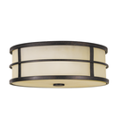 Corp de iluminat decorativ pentru exterior, Fusion 3 Light Flush Mount