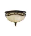 Corp de iluminat decorativ pentru exterior, Drawing Room 3 Light Flush