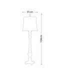 Veioza Park Ridge 1Lt Table Lamp