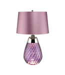 Veioza Lena 2 Light Small Plum Table Lamp