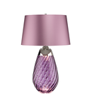 Veioza Lena 2 Light Large Plum Table Lamp