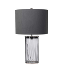 Veioza Reno Table Lamp – Smoke – Polished Nickel