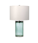 Veioza Reno Table Lamp – Green – Polished Nickel