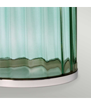 Veioza Reno Table Lamp – Green – Polished Nickel