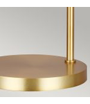 Veioza Joan 1 Light Table Lamp – Matte White & Burnished Brass