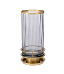 Veioza Arno Table Lamp – Smoke – Aged Brass