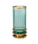 Veioza Arno Table Lamp – Green – Aged Brass