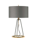 Veioza Ferrara 1 Light Table Lamp – Dark Grey Polished Gold