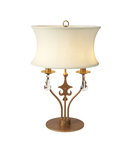 Veioza Windsor 2 Light Table Lamp – Gold Patina