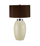 Veioza Victor 1 Light Large Table Lamp – Cream