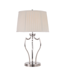 Veioza Pimlico 1 Light Table Lamp – Polished Nickel