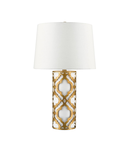 Veioza Arabella 1 Light Table Lamp – Distressed Gold