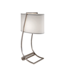 Veioza Lex 1 Light Table Lamp – Brushed Steel