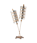 Veioza Nettle Luxe 2 Light Table Lamp – Silver