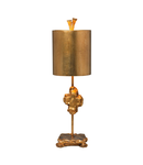 Veioza Cross 1 Light Table Lamp – Gold Leaf