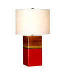 Veioza Alba 1 Light Table Lamp – Rouge