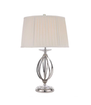 Veioza Aegean 1 Light Table Lamp – Polished Nickel