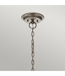 Corp de iluminat suspendat, lustra Waverly 5 Light Chandelier – Classic Pewter