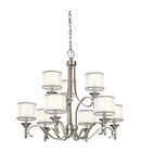 Corp de iluminat suspendat, lustra Lacey 9 Light Chandelier – Antique Pewter