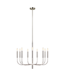 Corp de iluminat suspendat, lustra Brianna 9 Light Chandelier – Polished Nickel