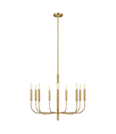 Corp de iluminat suspendat, lustra Brianna 9 Light Chandelier – Burnished Brass