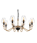 Corp de iluminat suspendat, lustra Armand 8 Light Chandelier – Aged Brass