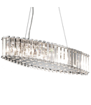 Corp de iluminat suspendat, lustra Crystal Skye 8 Light Island Chandelier