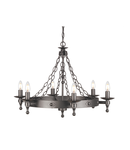 Corp de iluminat suspendat, lustra Warwick 6 Light Chandelier