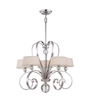 Corp de iluminat suspendat, lustra Madison Manor 5 Light Chandelier – Imperial Silver