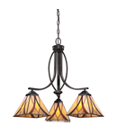 Corp de iluminat suspendat, lustra Asheville 3 Light Chandelier