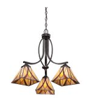 Corp de iluminat suspendat, lustra Asheville 3 Light Chandelier