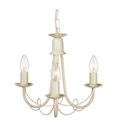 Corp de iluminat suspendat, lustra Minster 3 Light Chandelier – Ivory Gold