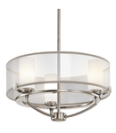 Corp de iluminat suspendat, lustra Saldana 3 Light Chandelier