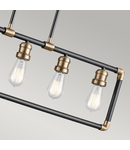 Corp de iluminat suspendat, lustra Imahn 5 Light Linear Chandelier