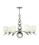 Corp de iluminat suspendat, lustra Zelda 7 Light Chandelier – Polished Nickel