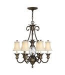 Corp de iluminat suspendat, lustra Plantation 7 Light Chandelier – Pearl Bronze