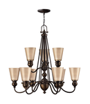 Corp de iluminat suspendat, lustra Mayflower 9 Light Chandelier