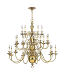 Corp de iluminat suspendat, lustra Cambridge 25 Light Chandelier