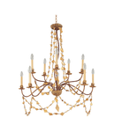 Corp de iluminat suspendat, lustra Mosaic 10 Light Chandelier