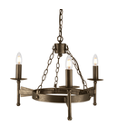 Corp de iluminat suspendat, lustra Cromwell 3 Light Chandelier