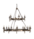 Corp de iluminat suspendat, lustra Cromwell 18 Light Chandelier