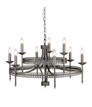 Corp de iluminat suspendat, lustra Crown 9 Light Chandelier