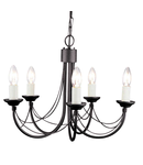 Corp de iluminat suspendat, lustra Carisbrooke 5 Light Chandelier