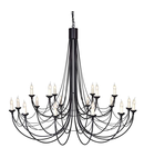 Corp de iluminat suspendat, lustra Carisbrooke 18 Light Chandelier