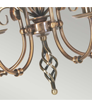 Corp de iluminat suspendat, lustra Artisan 5 Light Chandelier – Aged Brass